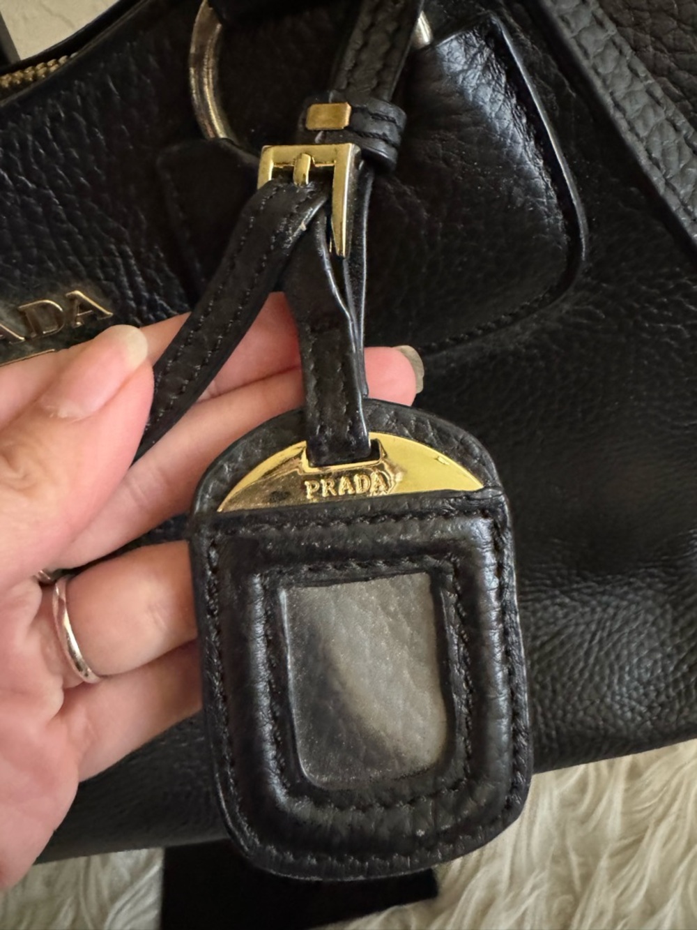 PRADA Black Leather bag - Picture 2 of 12